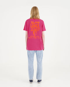 Wild Roses Pink Oversize Tshirt